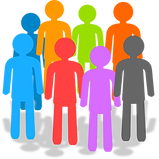 icon of people standing in a group